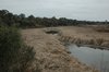Ook het meer is bijna opgedroogd in NP Chaco